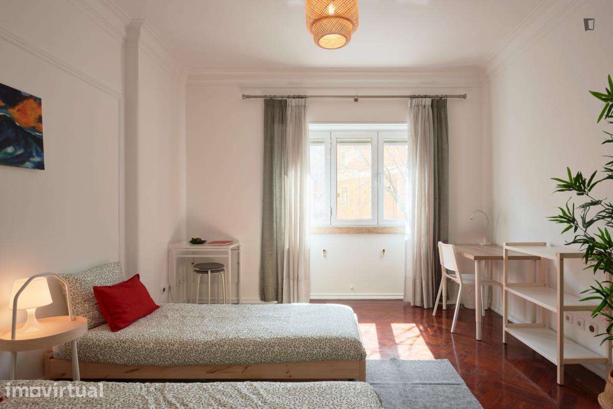 Quarto - localizado em Arroios Lisbon - Grande imagem: 2/25