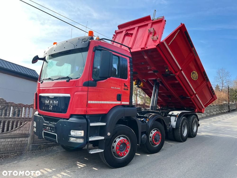 MAN TGS 35.440 | Euro 5 | 8x6 | HydroDrive | Meiller-Kipper | Bordmatic | Manual | z Niemiec | Stan PERFEKCYJNY | Kiper Wywrotka |