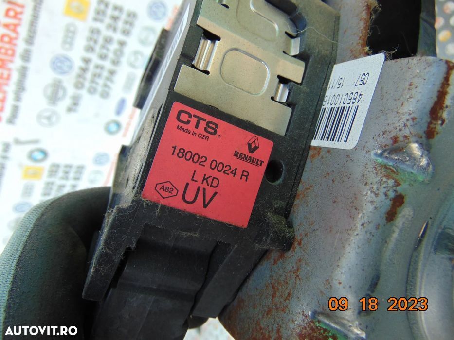 Pedala acceleratie renault scenic 3 an 2009 2016 grand scenic megane 3 - 2