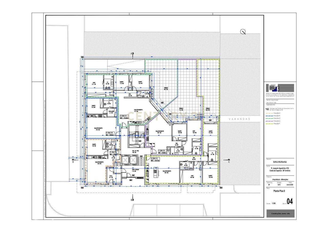 Apartamento T1 de luxo no novo Empreendimento ICONIC CAPARICA - Costa - Grande imagem: 3/6