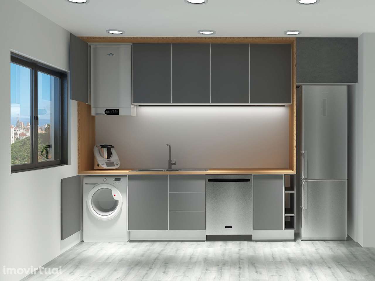 Apartamentos de 3 assoalhadas na Praia das Maçãs, Sintra - Grande imagem: 5/38