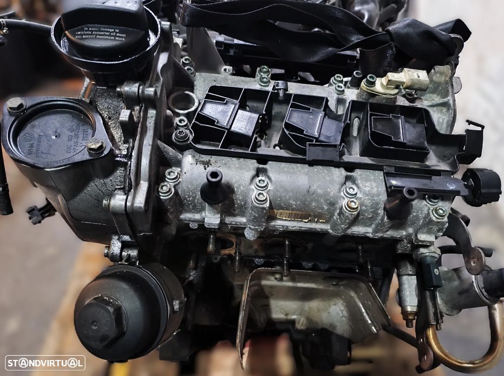 MOTOR COMPLETO SEAT IBIZA III 6L / VOLKSWAGEN POLO 9N 1.2 12V AZQ / BME - 1