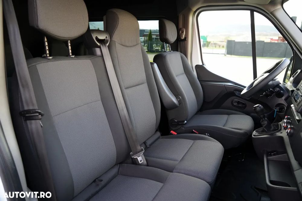 Renault MASTER / TABLĂ / DUBIȚĂ / CABINĂ MIXĂ 7 LOCURI / CAROSERIE / RAFTURI / UN SINGUR PROPRIETAR - 35
