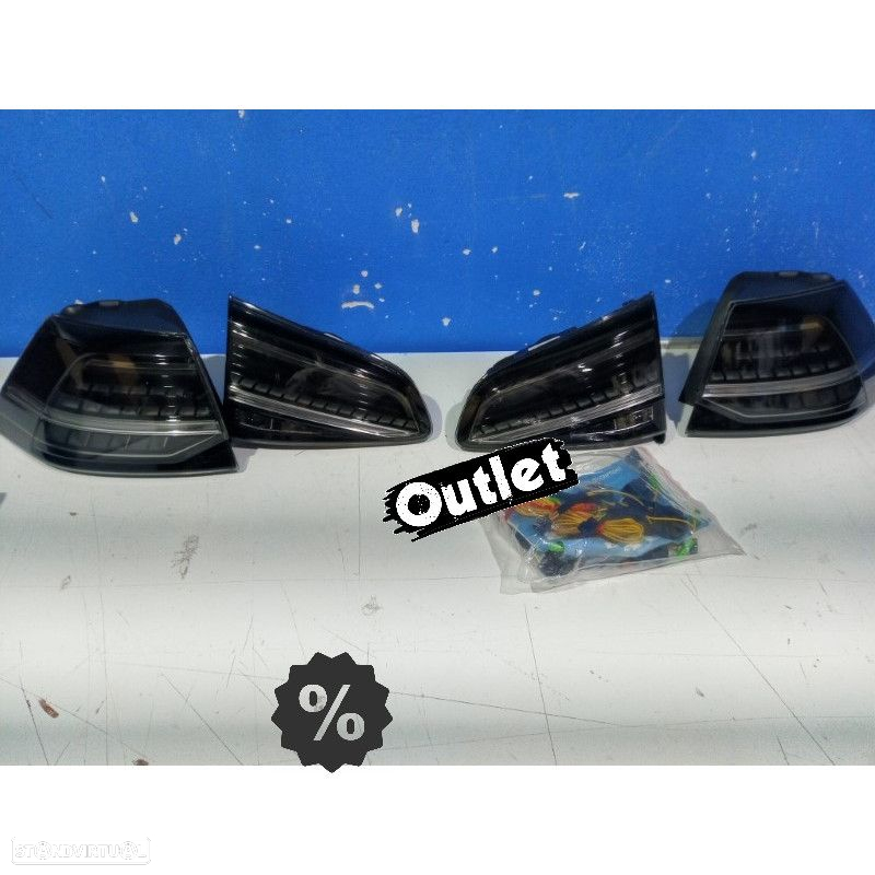 R017682C1 FAROLINS LED VOLKSWAGEN VW GOLF 7 7.5 12-20 INDICADORES DINÂMICOS FUMA - 5