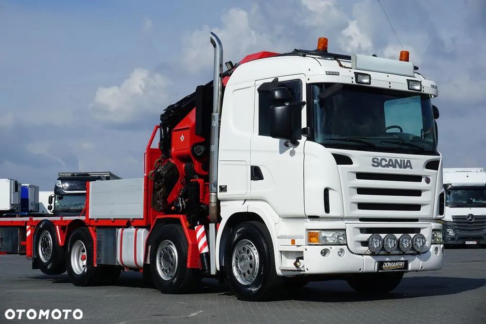 Scania G 480 / 8 X 2 / SKRZYNIOWY + HDS / HMF THOR - O K6 + JIB FJ 2000 K6 / WYSIĘG 33,5 M - 36