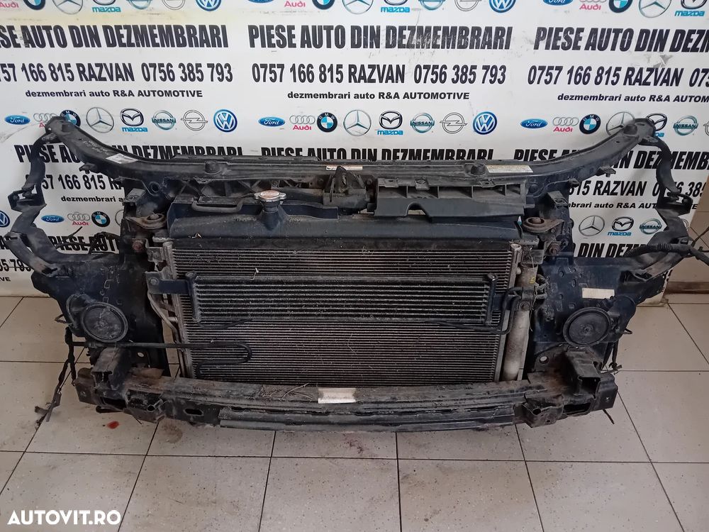 Trager Calandru Fata Complet Radiator Termocupla Armatura Hyundai Santa Fe 2 II 2.2 Crdi Automat - 2