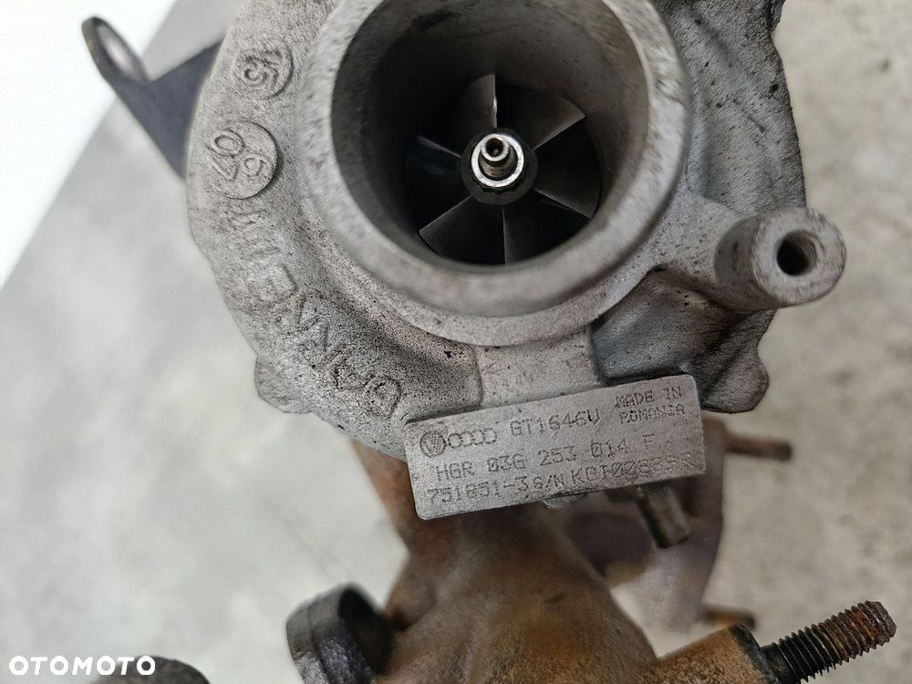 TURBINA Z KOLEKTOREM VW JETTA V 03G253014F 1.9 TDI 105KM - 2