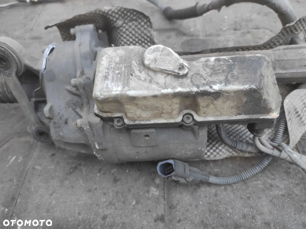 VW AUDI SEAT MAGLOWNICA PRZEKŁADNIA KIRWONICZA ELEKTRYCZNA 5N1909144G SPRAWNA GWARANCJA VW PASSAT B6 LIFT B7 CC SHARAN TOURAN TIGUAN AUDI Q3 SEAT ALAHAMBRA USZKODZONA DO NAPRAWY WYSYŁKA !!!!! - 4