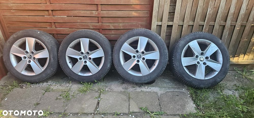 4x Felgi aluminiowe Skoda 16” 5x112 - 1
