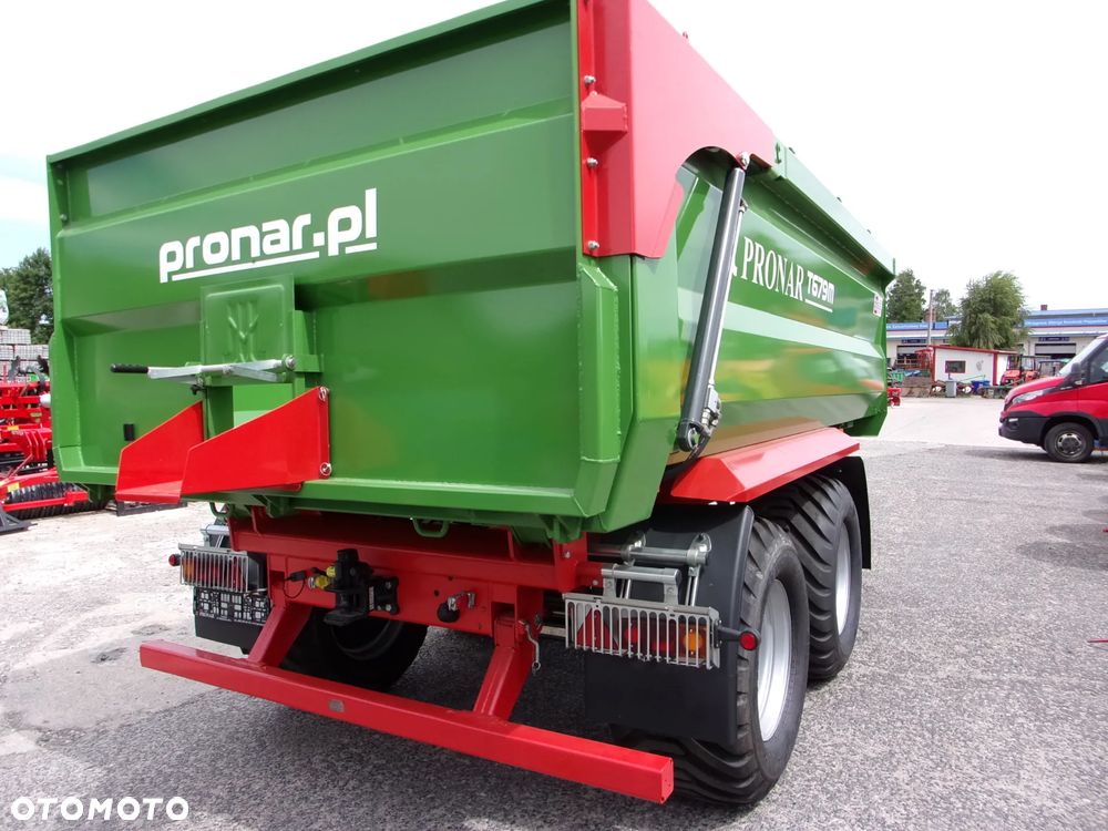 Pronar Przyczepa skorupowa PRONAR T-669 -14.3t; T-700XL -14.7t; T-679M -12t, tandem, nadstawy, plandeka, oś skrętna - 31