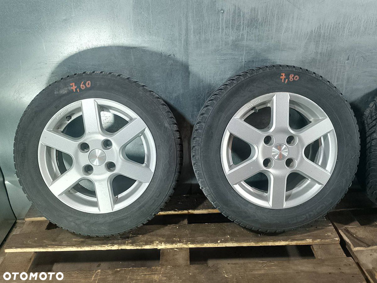FELGI ALUMINIOWE KOMPLET 14 Z OPONAMI MAZDA 2 KBA 46657 - 8