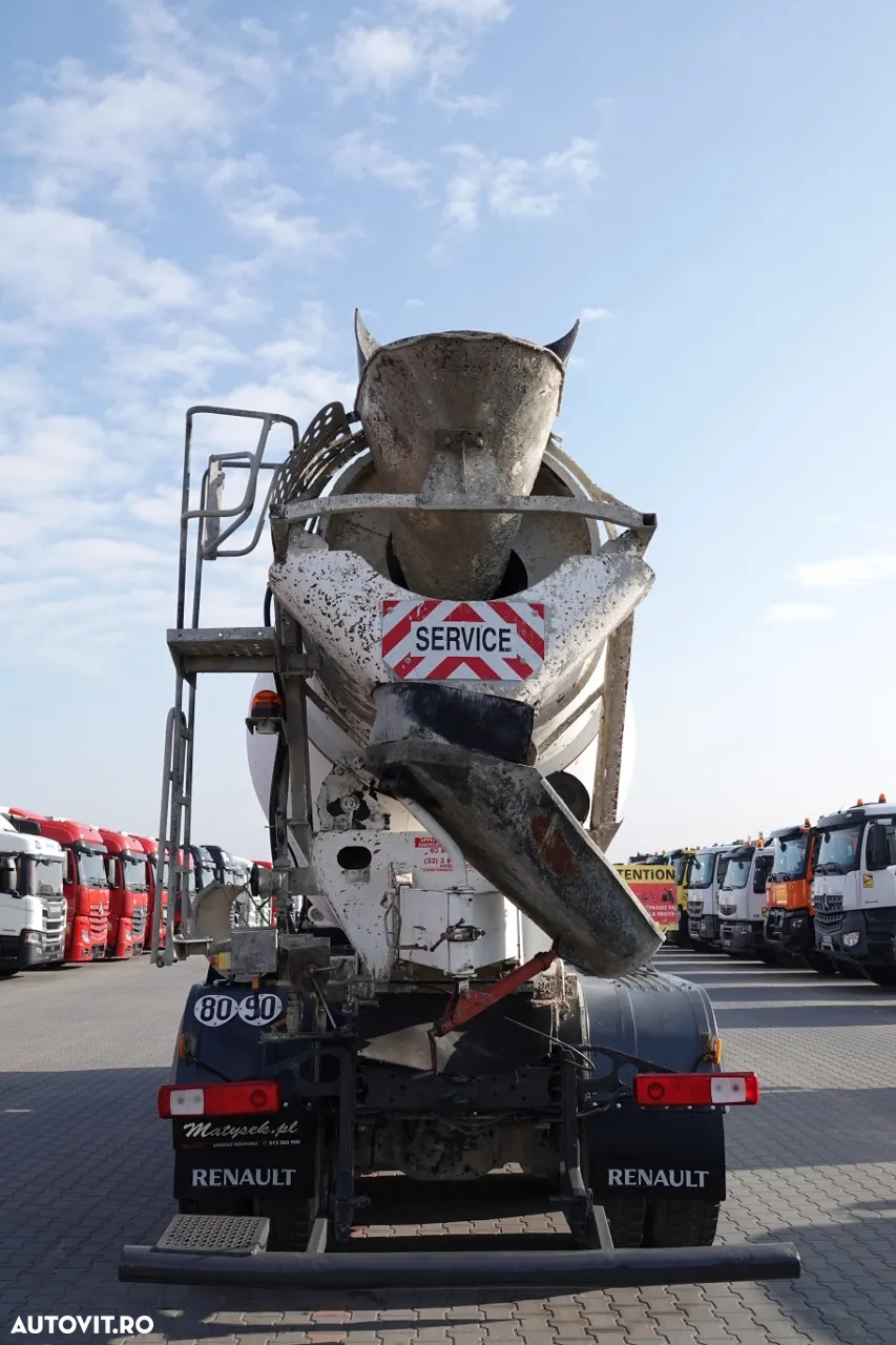 Renault KERAX 410 / 8X4 / BETONATOR / CIFA PEAR / 9 mc / IMPORTAT - 10
