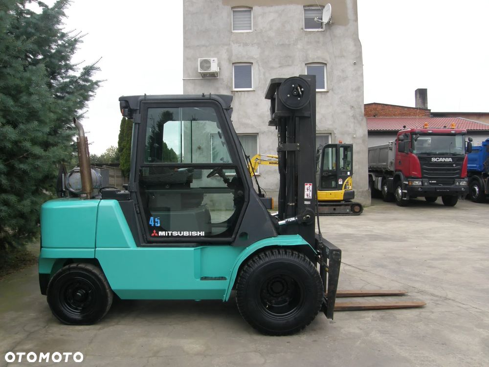 Mitsubishi FG45K TRIPLEX 5,10m przesuw pozycjoner kabina - 6