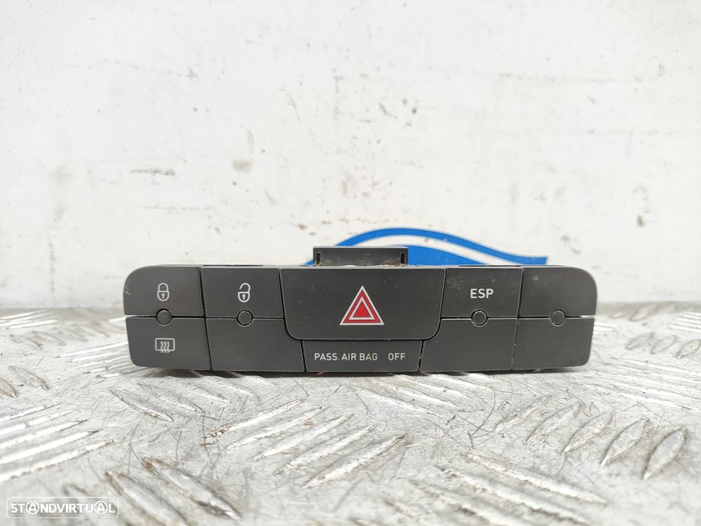 Painel Interruptores Painel Central Original Seat Ibiza 4 IV 6J