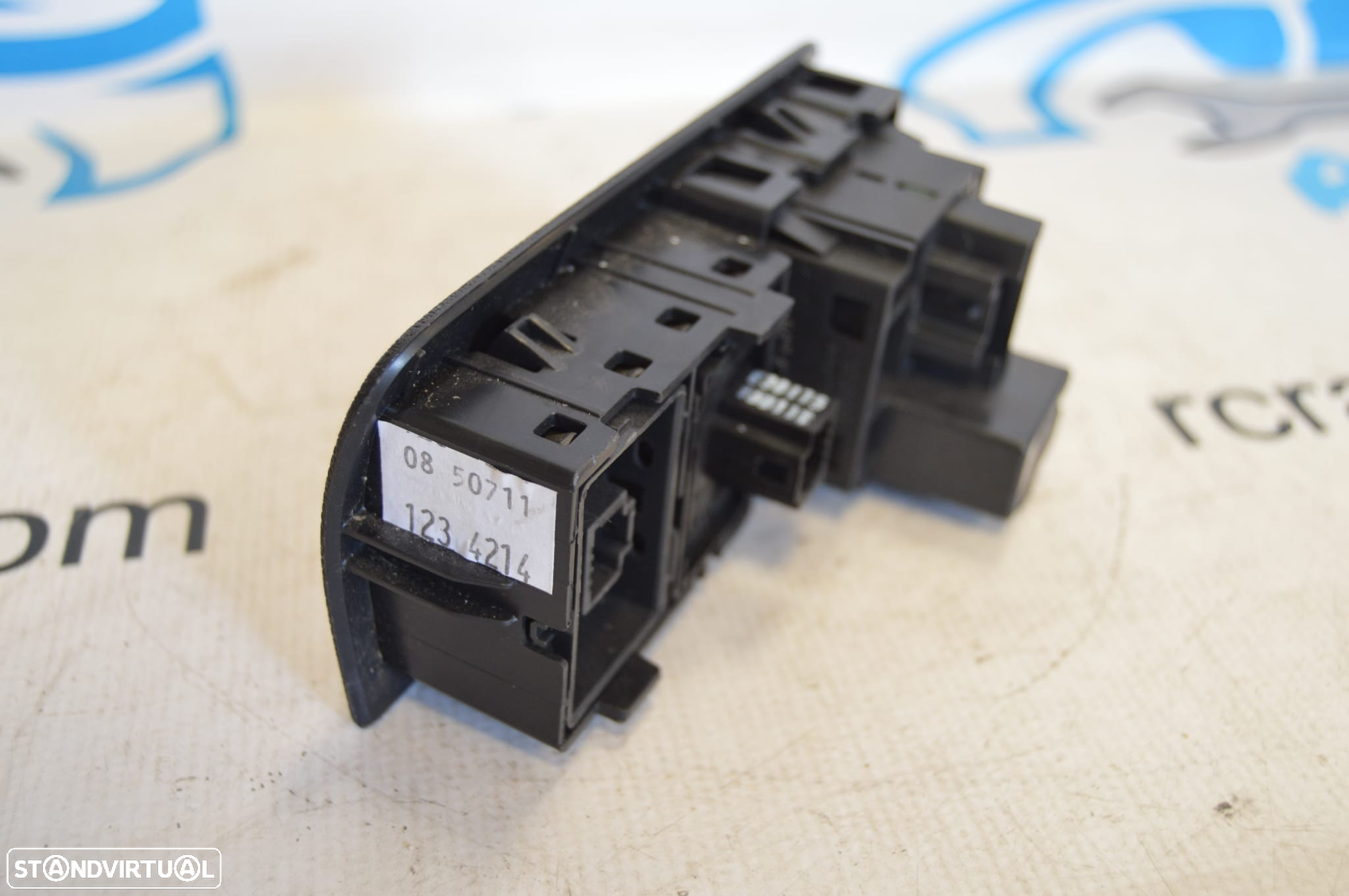 MODULO SWITCH COMANDO COMUTADOR BOTÃO NIVEL LUZ LUZES CONTROLO TRACÃO TRAÇÃO 08 50711 1234214 648450001R 648450001 RENAULT MEGANE III 3 MK3 COUPE FASE I 1 DZ0 1 1.5 DCI 105CV K9K832 K9K 832 - 4