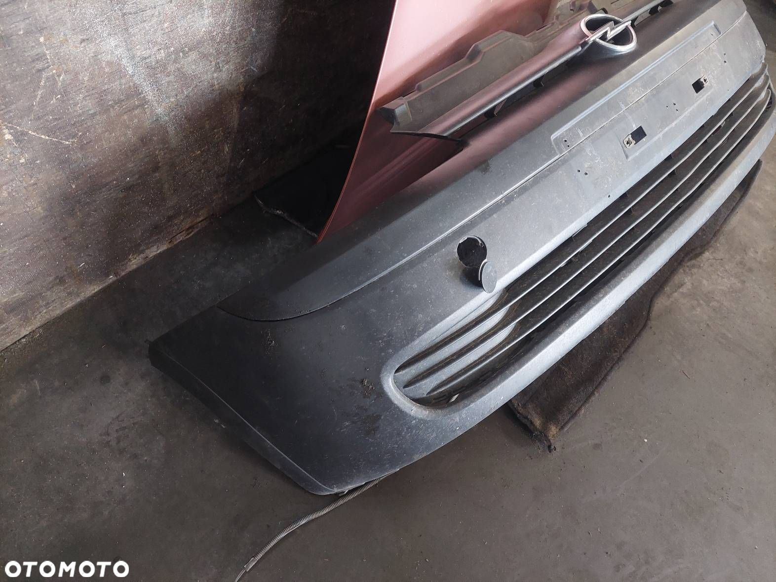 KOMPLETNY PRZÓD MASKA ZDERZAK LAMPY BELKA OPEL CORSA C Z591 - 8