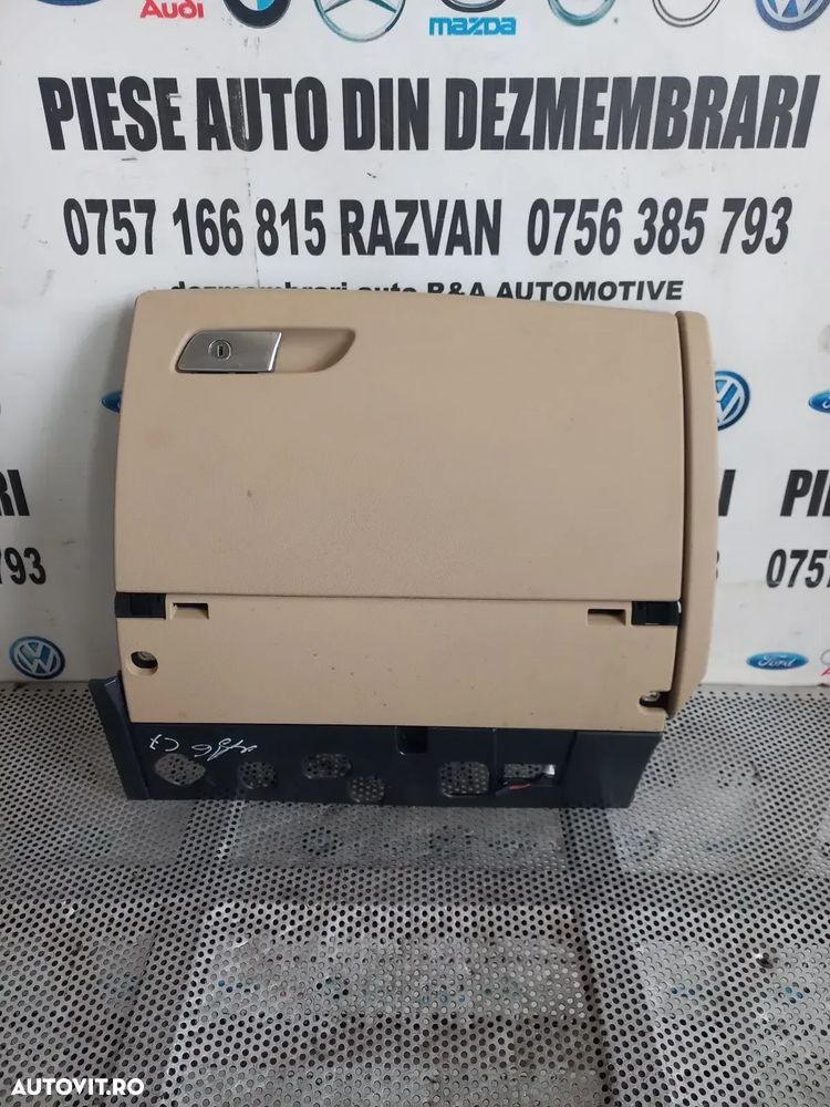 Torpedo Cutie Acte Audi A6 4G C7 A8 D3 An 2011-2012-2013-2014-2015-2016-2017-2018 Volan Stanga Crem - 4