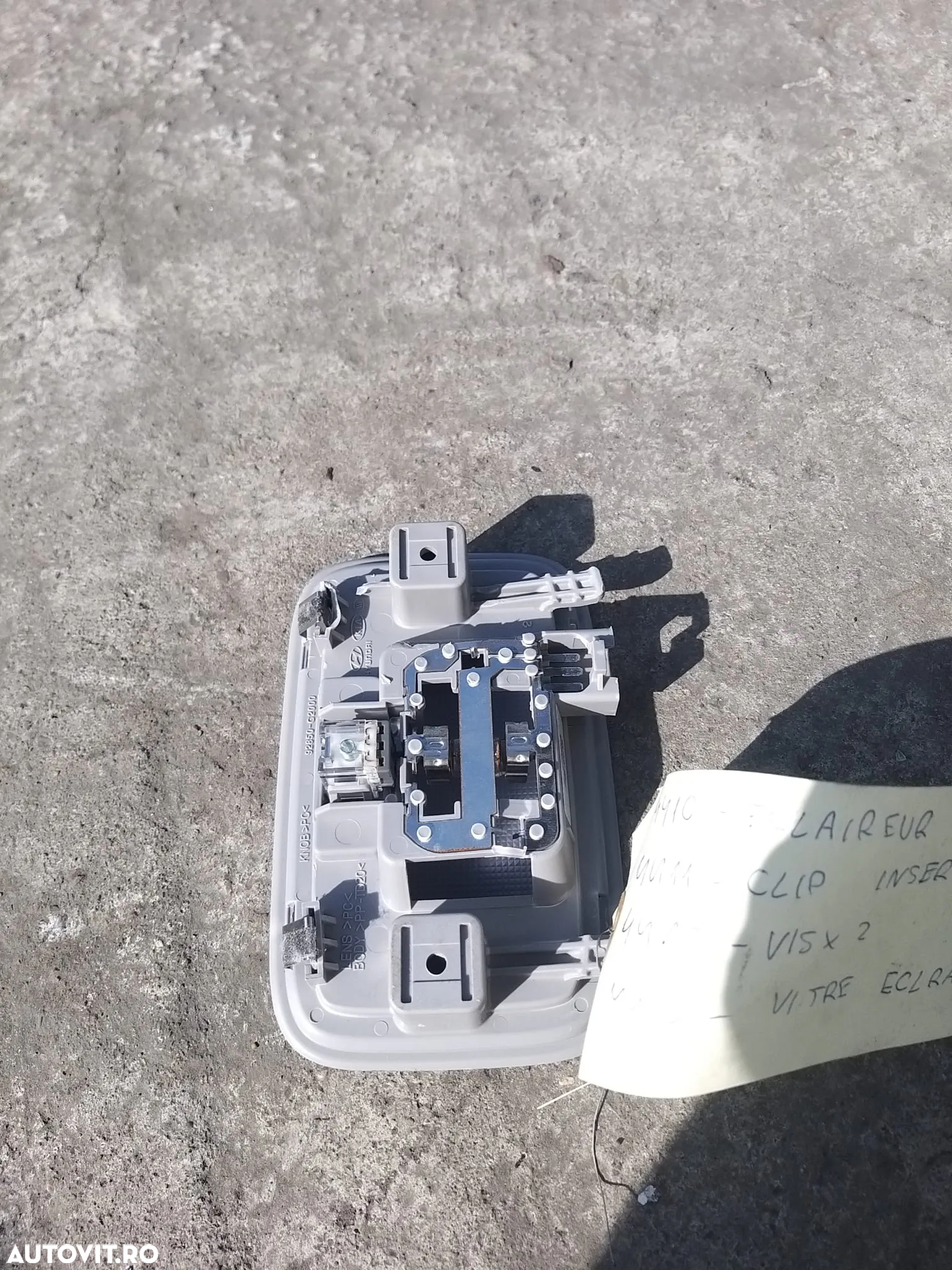 Plafiniera Spate cod: 92850G2000 pentru Hyundai Ioniq Electrica din 2018 - 2