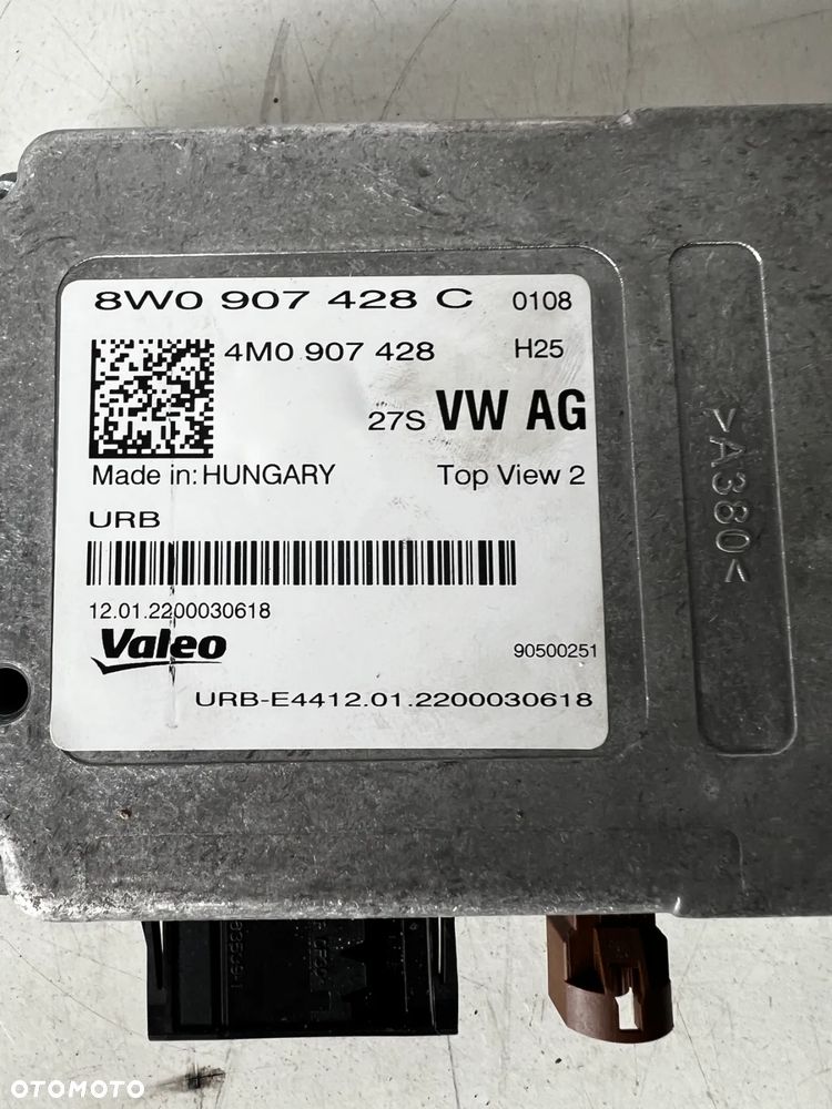AUDI A4 B9 STEROWNIK KAMER 8W0907428C* - 2