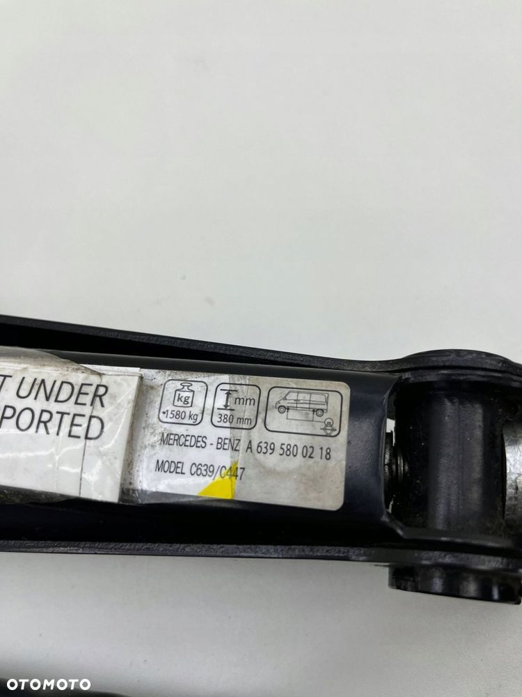 MERCEDES W447 LEWAREK PODNOŚNIK SAMOCHODOWY A6395800218 - 3