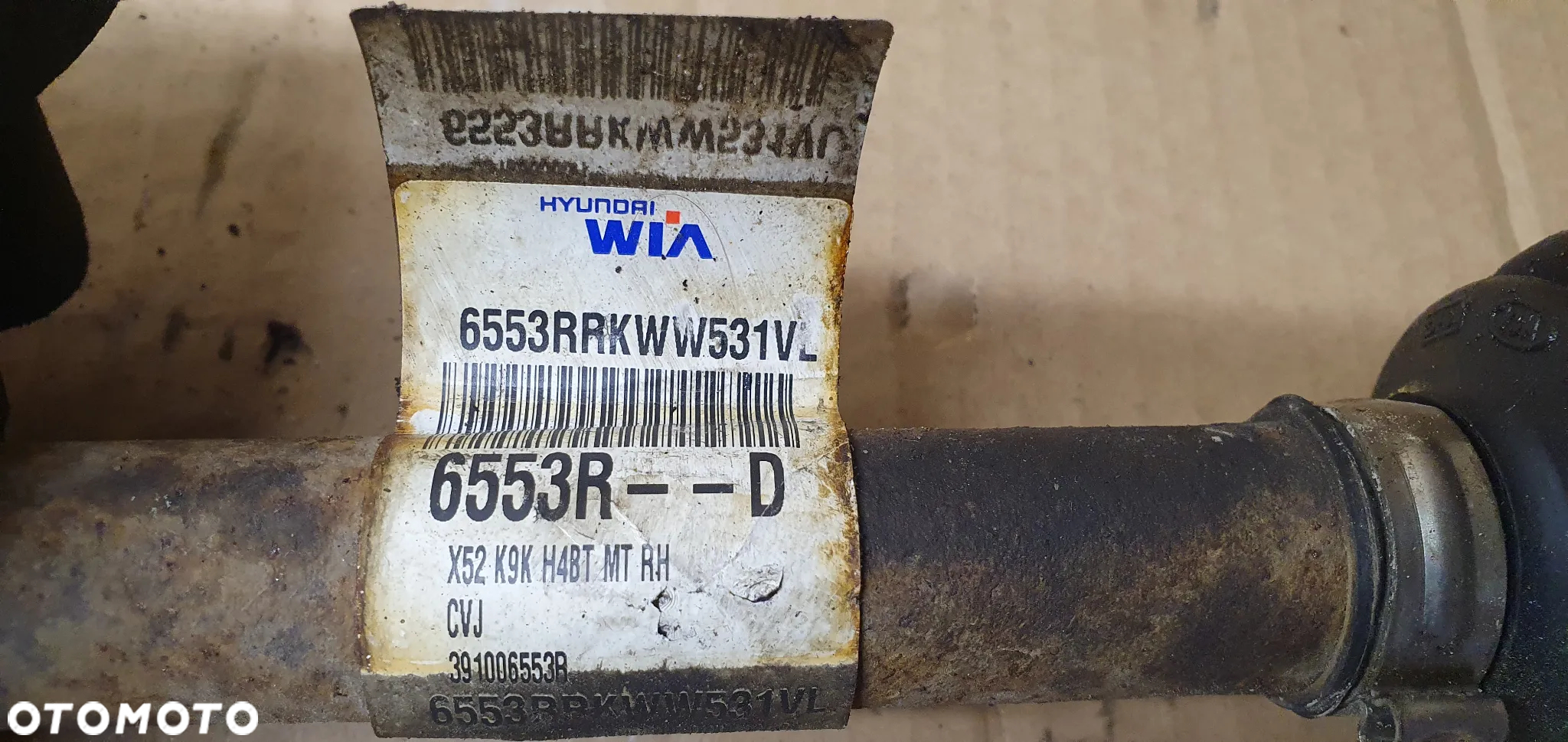 Półoś prawy przód przednia prawa długa Dacia Logan II 0.9 TCE 391006553R - 8