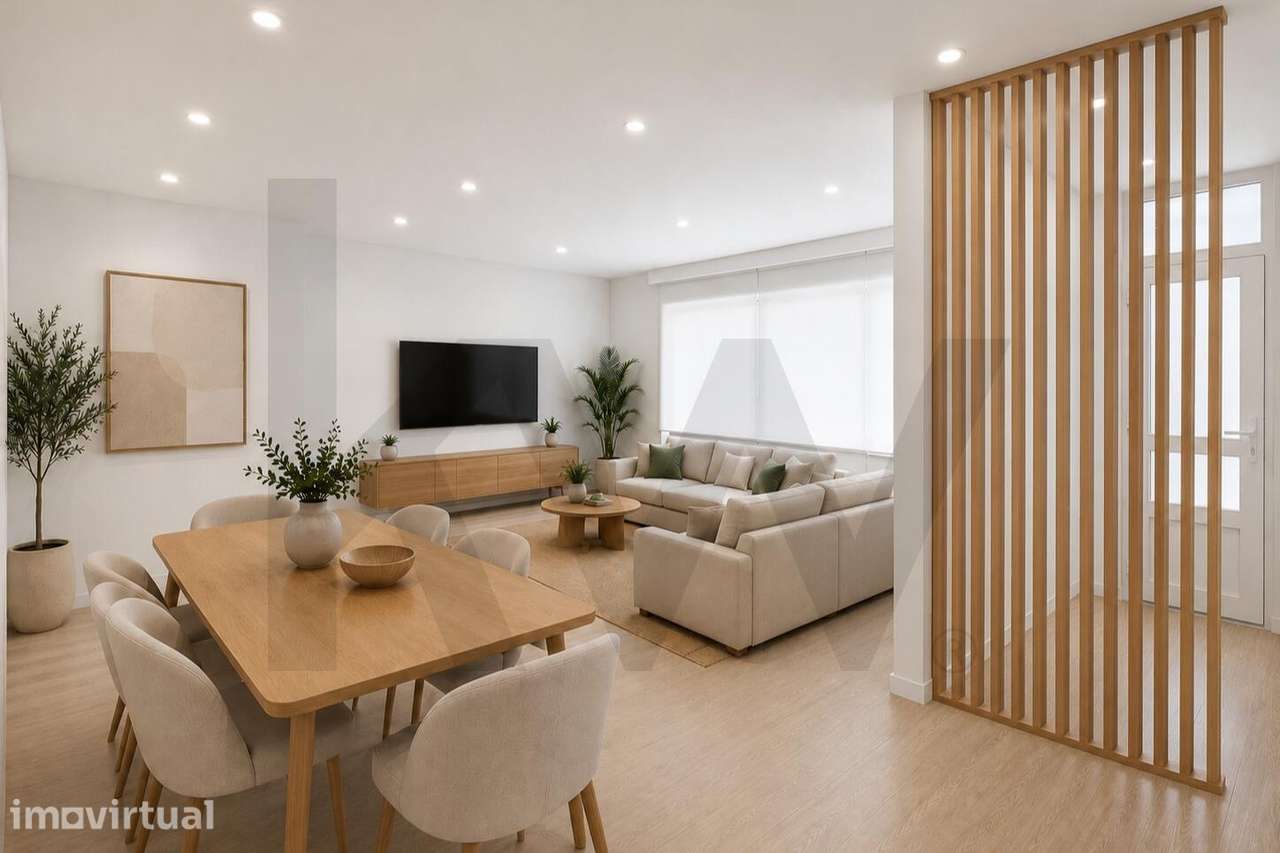 Loja convertida em Apartamento T3 Totalmente Remodelado em Massamá Nor - Grande imagem: 2/21