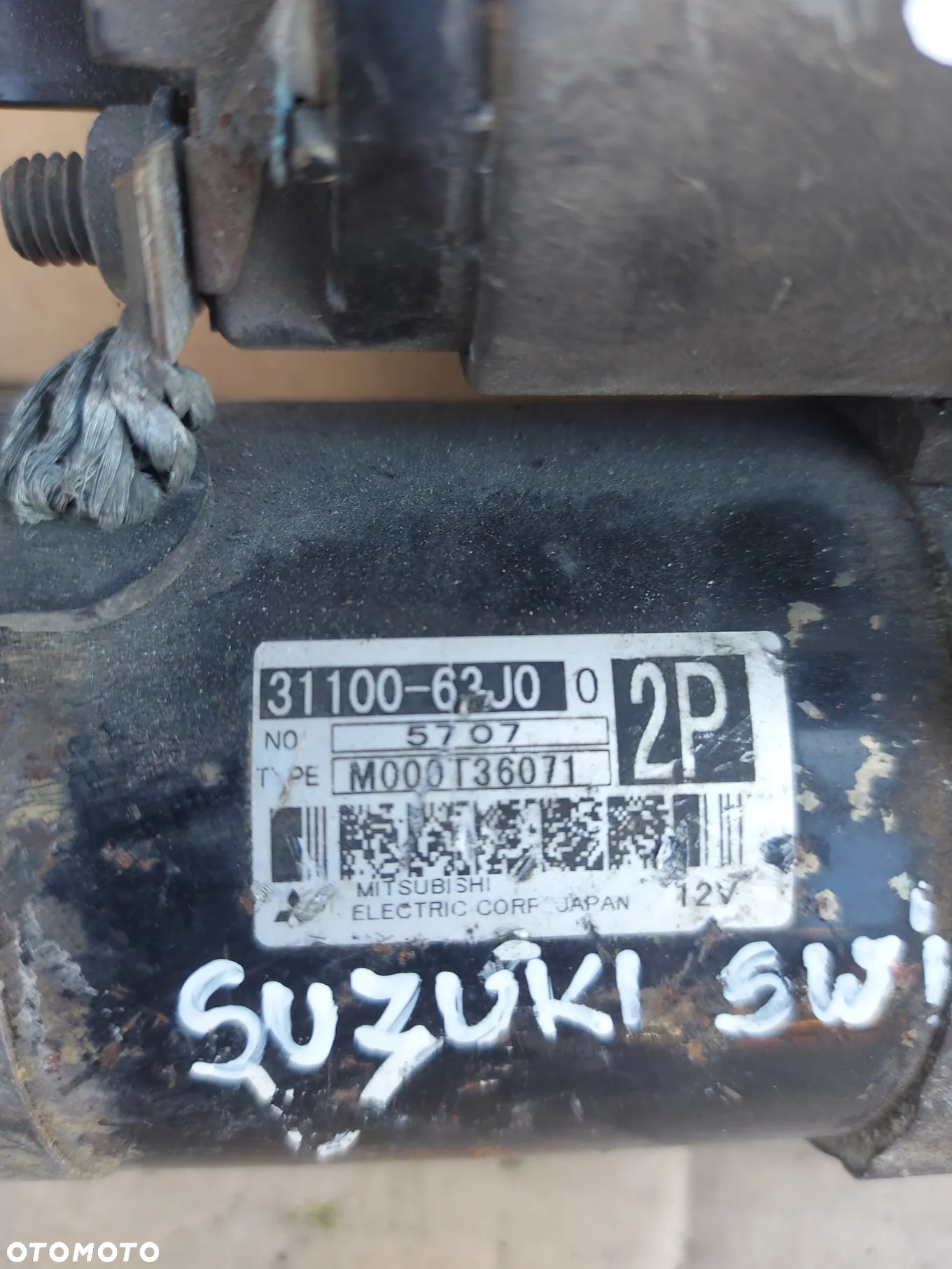 Rozrusznik Suzuki Swift Grand Vitara II 1.6b 31100-63J00 - 3