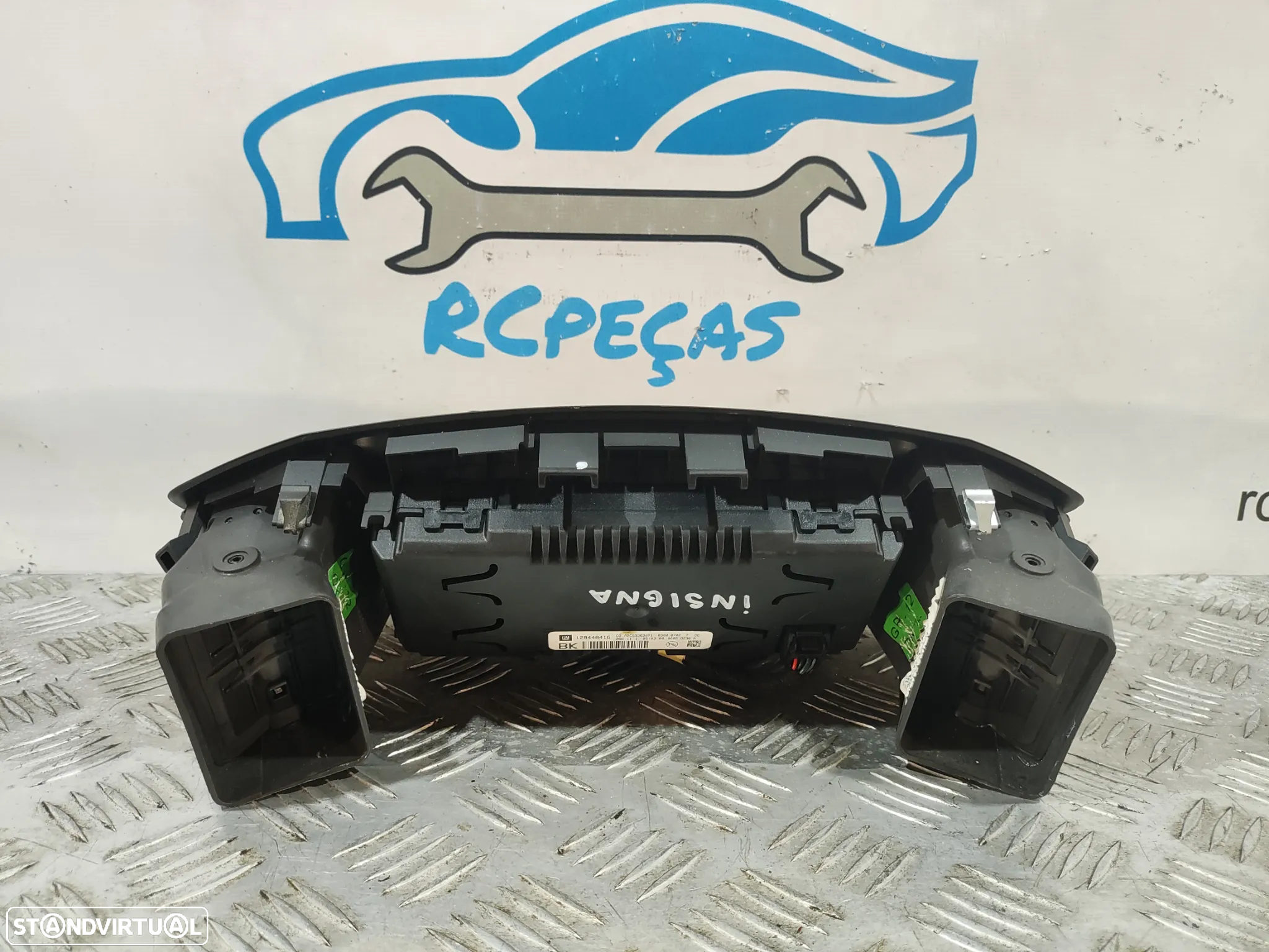 DISPLAY ECRA RADIO MULTIMEDIA MULTIFUNÇÕES OPEL INSIGNIA A G09 12844841G A2C53363871 - 9