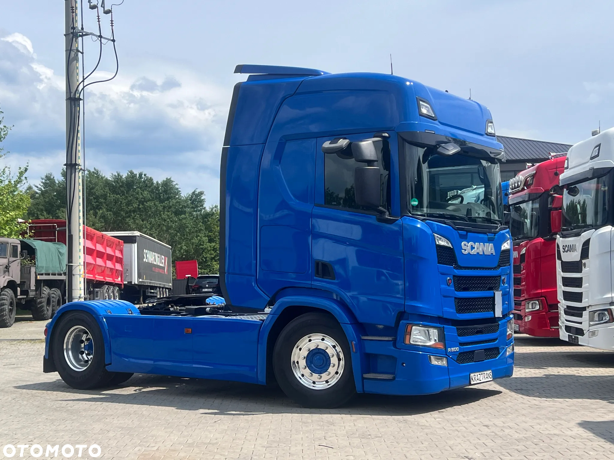 Scania R500 2020 cała na poduszce z hydrauliką z Niemiec kontrakt serwisowy ASO - 6