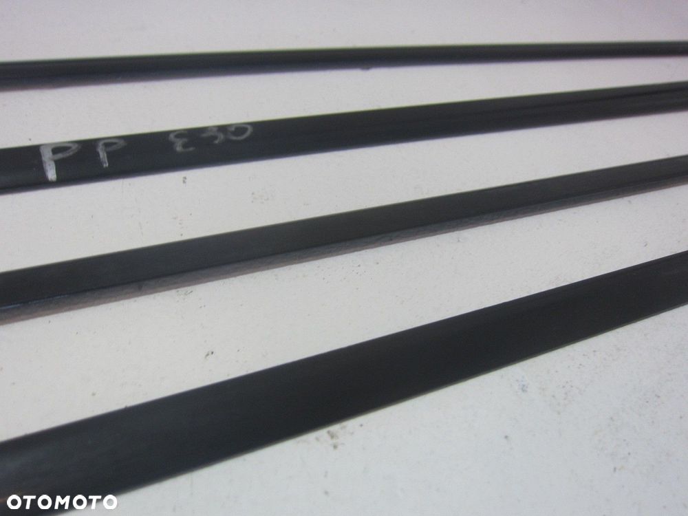 BMW E90 SEDAN LISTWY BOCZNE SHADOWLINE MPAKIET POŁYSK KOMPLET NA AUTO 4-DRZ - 12