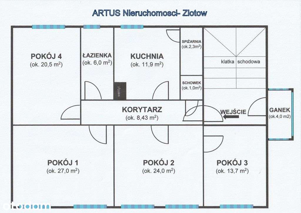 Mieszkanie 4- pok., bezczynszowe, garaż, ogródek-