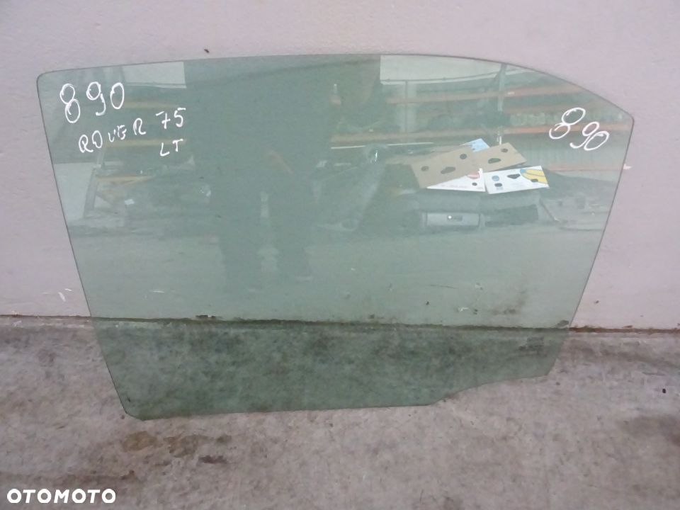 SZYBA BOCZNA DRZWI LEWY TYŁ ROVER 75  NR890 - 1
