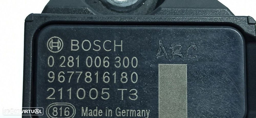 SENSOR DE PRESSÃO PEUGEOT PARTNER III (K9) FURGON H1 6 - 3