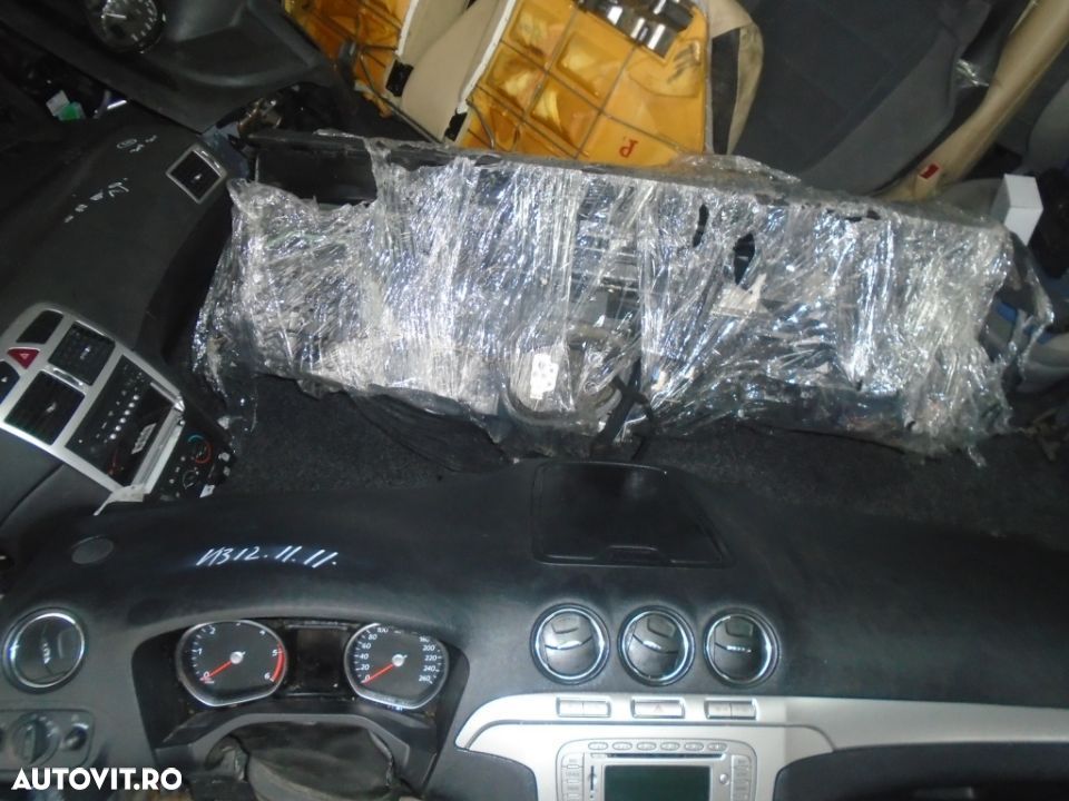 Plansa de bord cu airbag pasager + airbag volan Ford Galaxy din 2009 - 6