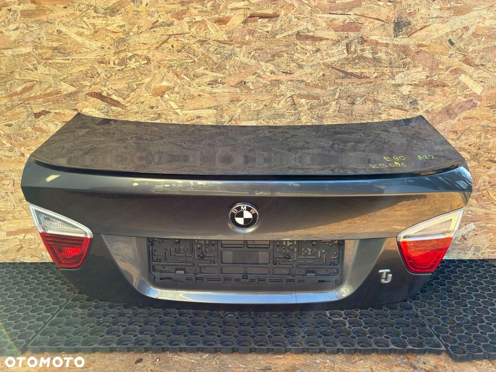 BMW 3 E90 SEDAN A22  KLAPA BAGAŻNIKA KLAPA TYŁ - 1