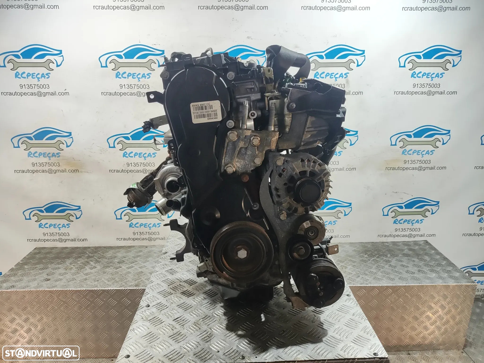 Motor Completo Ford - UFBB | RH02 - 2.0 TDCI | 16v | 140cv - Mondeo | Galaxy | Volvo C30 | S Max - 4
