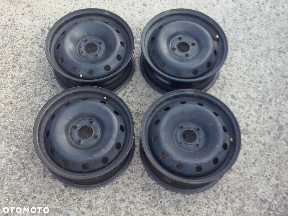 15” - Felgi  DACIA  4x100 , r15 cali - Dokker Lodgy Logan Sandero Stepway -  Koła zimowe - Stalowe Koło Dojazdowe Rezerwowe Zapasowe Dojazdówka Zapasówka Rezerwa - 1