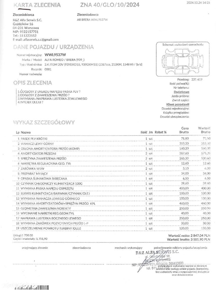 Alfa Romeo Brera 2.4JTDM Sky View - 9