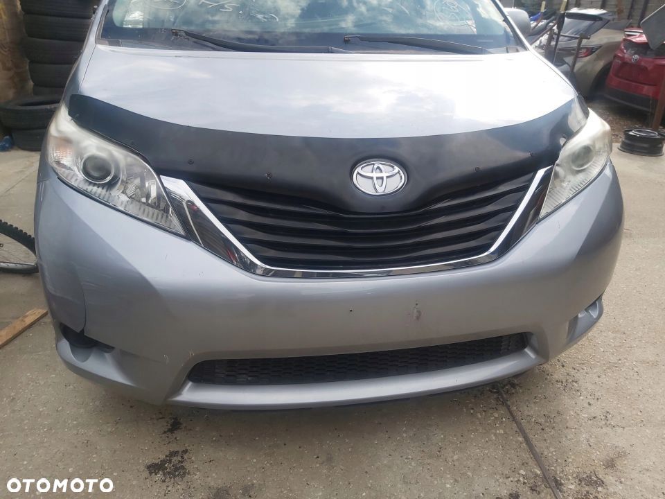 TOYOTA SIENNA kompletny przód ZDERZAK MASKA PAS - 7