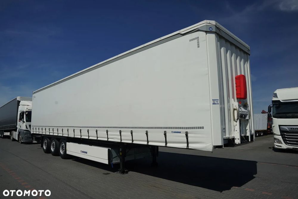 Krone FIRANKA / STANDARD / 2 OSIE PODNOSZONE / KOSZ NA PALETY / 40 TYS.KM. / 2025 ROK / - 2