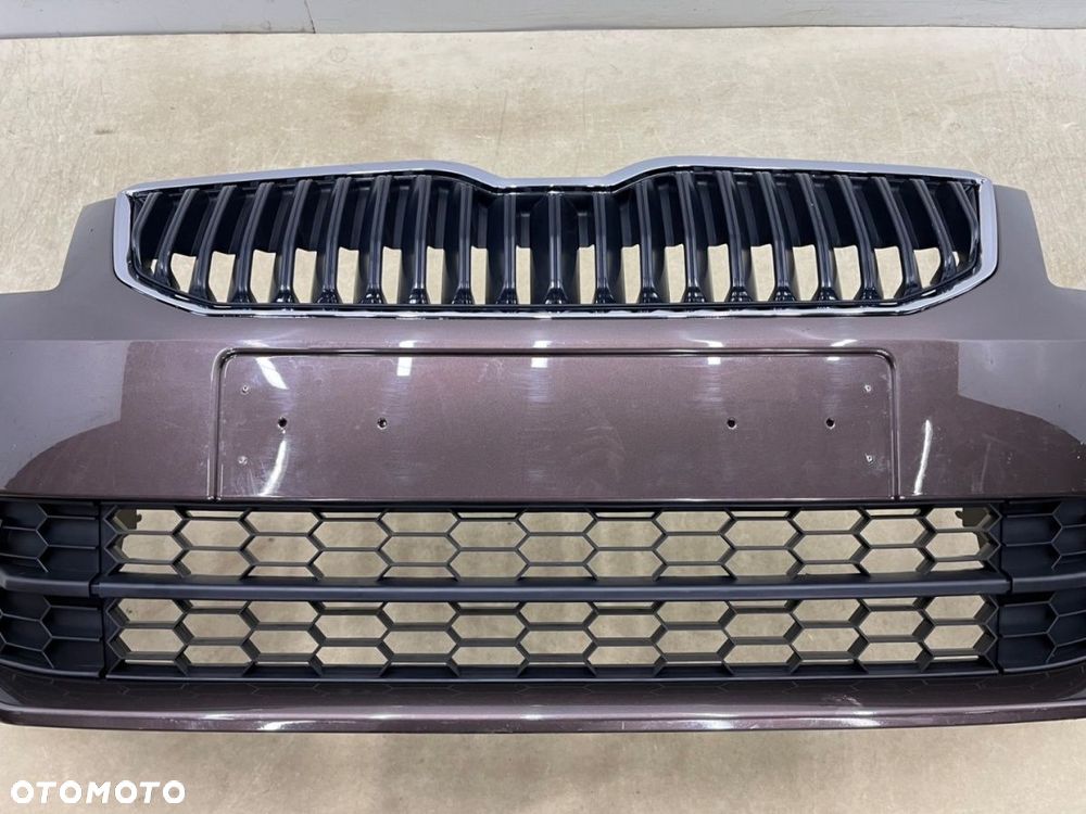 Zderzak przedni Skoda Octavia 3 III 12-16r. Przedlift przód 5E0807221 - 11