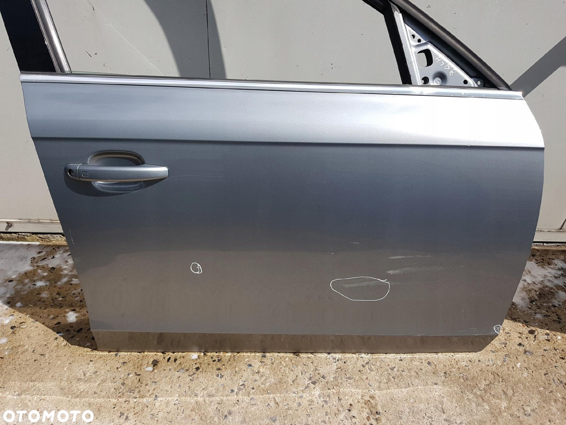 AUDI A4 B8 08-11r DRZWI PRAWE PRZÓD PRZEDNIE LY7G - 2