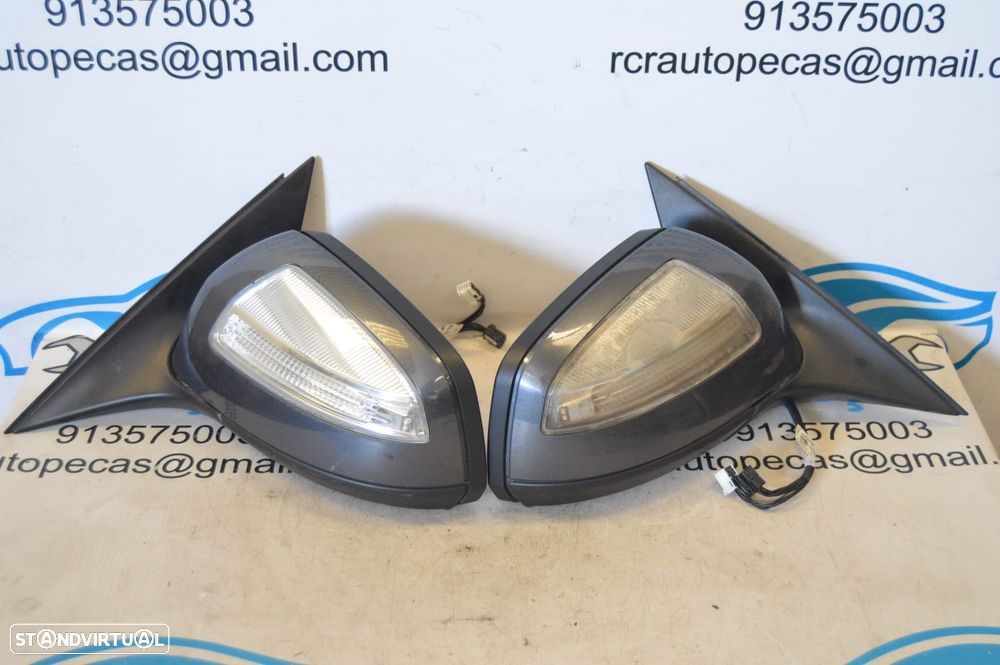 ESPELHO ESPELHOS RETROVISOR RETROVISORES ESQUERDO DIREITO ELETRICO AQUECIDOS PISCA PISCAS MERCEDES BENZ E1020875 020875 A2048100219 2048100219 A2048100119 2048100119 MERCEDES BENZ CLASS C W204 C220 CDI 170CV OM646811