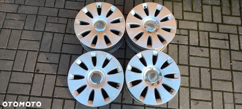 FELGI 5x112 7Jx16 CALI ET35 AUDI A4 A6A3 4F0601025A KOMPLET 4 SZTUKI - 1