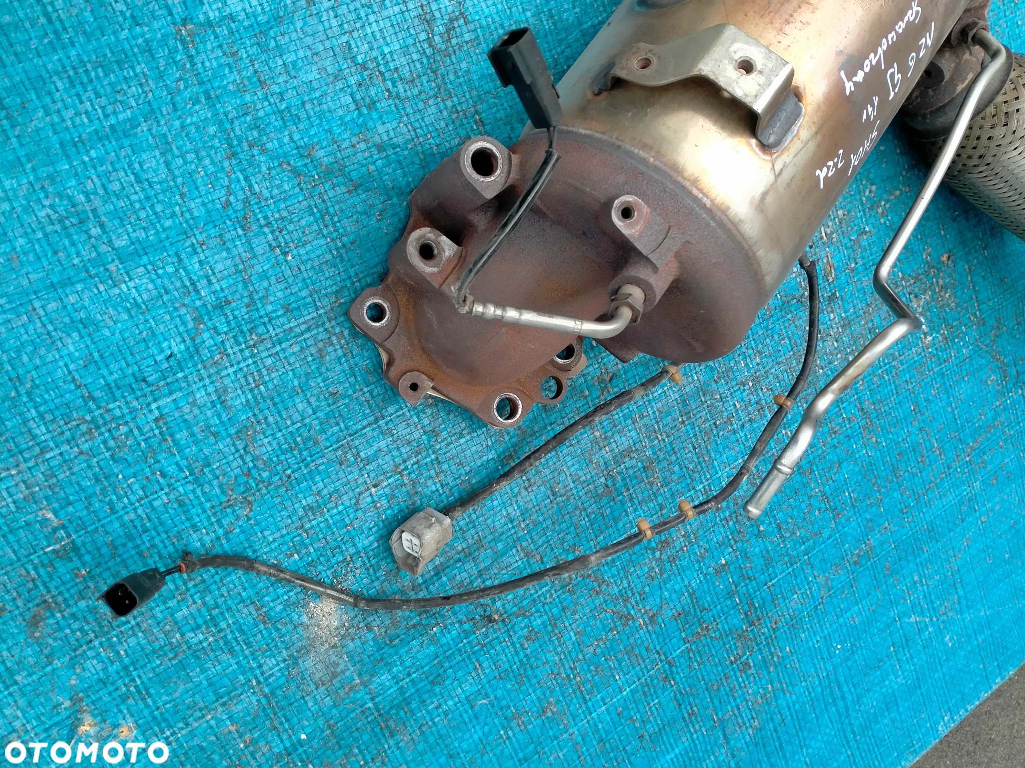 MAZDA CX 5 / 6 /3 2.2 DIESEL SH01 Filtr DPF FAP Katalizator Czujnik Sąda ORYGINAŁ - 4