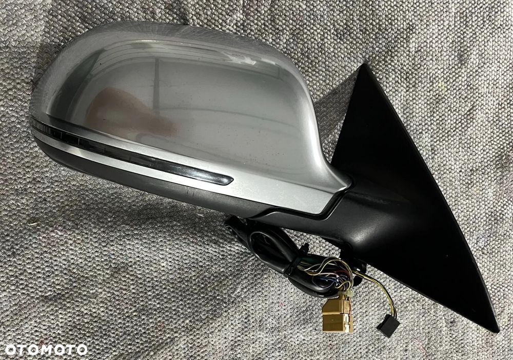 Audi A8 S8 D3 4E Lift lusterko prawe 14+3 17 PIN chrom alu - 1