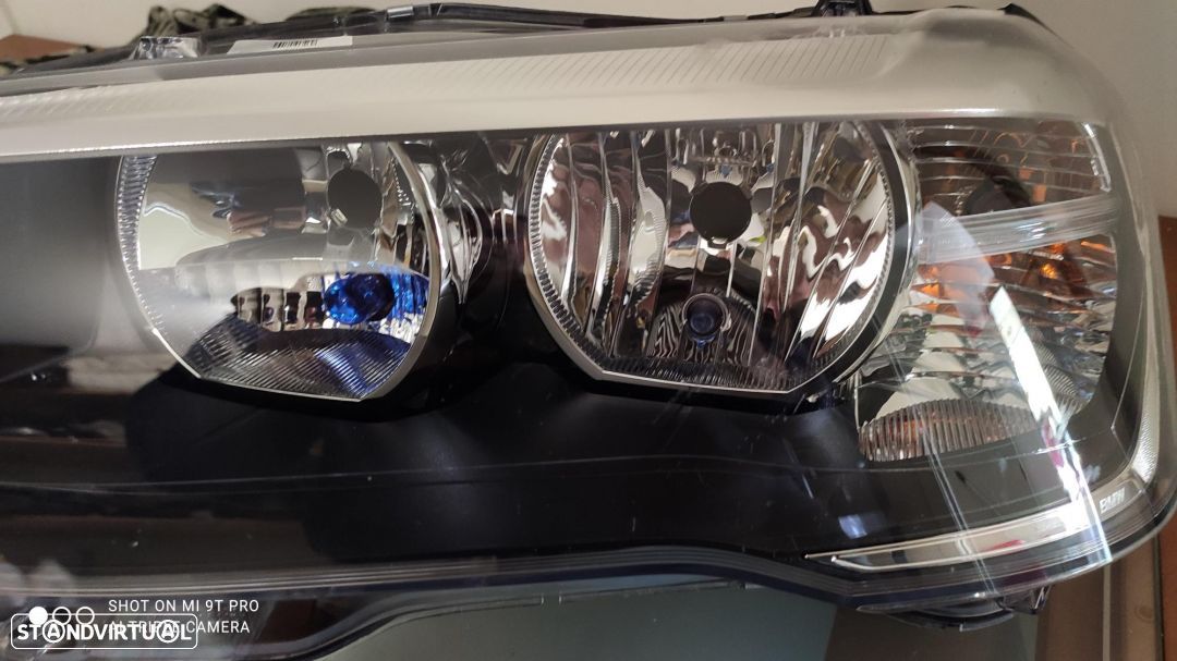 farol esquerdo BMW X3 f25 + x4 F26 LCI halogéneo - 1