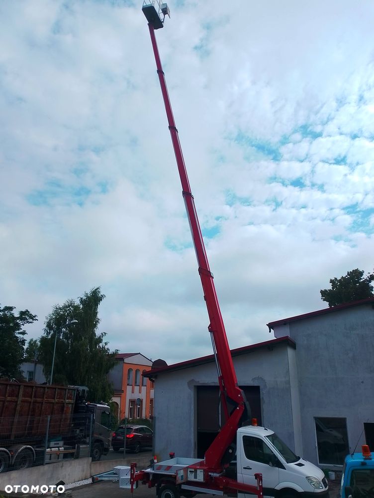 Mercedes-Benz Podnośnik Koszowy Zwyżka Ruthmann TB 270 27 metrów  14 w Bok Udt jak Wumag Multitel Cena Brutto!! - 6