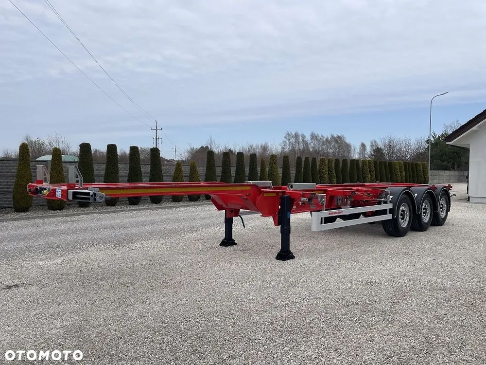 Kassbohrer K.SHG.AVH / 45-12 /27 EU / PODKONTENEROWA / STANDARD / 2023 / ROZSUWANE PODWOZIE PRZÓD I TYŁ / DO WSZYSTKICH T.KONTENERÓW / MAŁO UŻYWANA / SALON POLSKA / STAN JAK NOWY / - 1