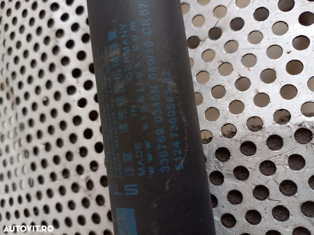 Telescop Amortizor Stanga Haion Capota Spate Portbagaj Bmw Seria 6 F06 F12 F13 Cod  - Dezmembrari A - 4